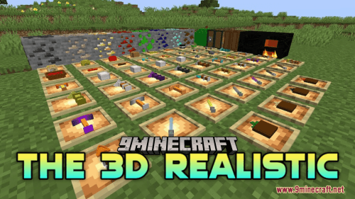 The 3D Realistic Resource Pack (1.20.6, 1.20.1) – Texture Pack Thumbnail