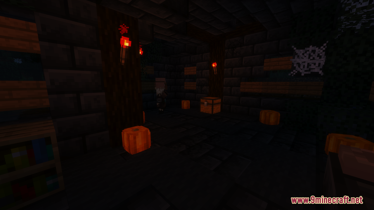 The Crypt of The Pumpkin Lord Map (1.21.1, 1.20.1) - Face The Pumpkin Lord Himself 4