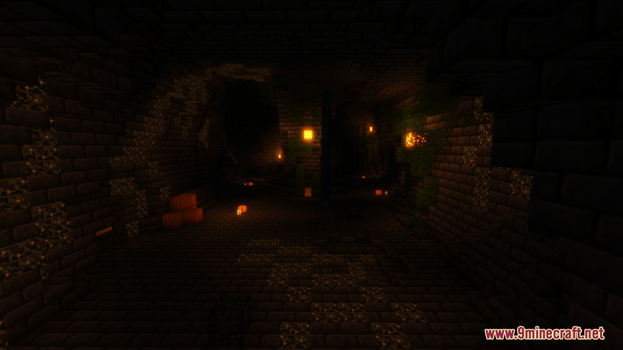The Crypt of The Pumpkin Lord Map (1.21.1, 1.20.1) - Face The Pumpkin Lord Himself 7