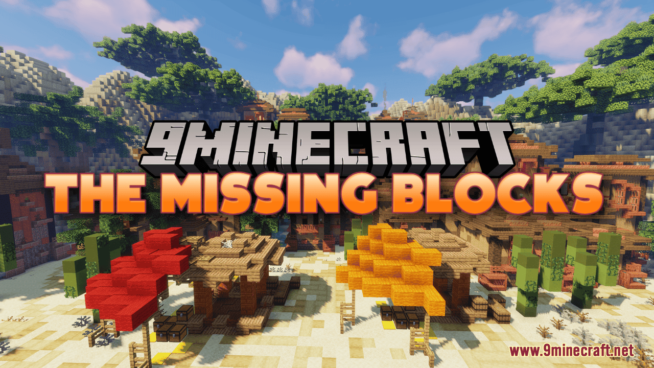 The Missing Blocks Map (1.21.1, 1.20.1) - Can You Find The Missing Blocks? 1