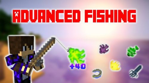 Advanced Fishing Addon (1.19) – MCPE/Bedrock Mod Thumbnail