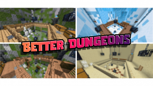 Better Dungeons Addon (1.19) – MCPE/Bedrock Mod Thumbnail