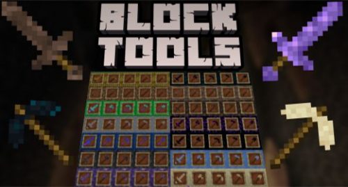 Block Tools Addon (1.20, 1.19) – MCPE/Bedrock Mod Thumbnail