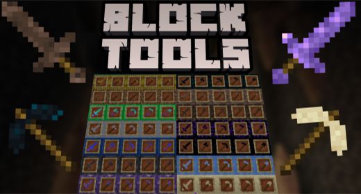 Block Tools Addon (1.20, 1.19) - MCPE/Bedrock Mod 1