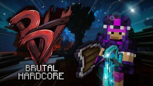 Brutal Hardcore Addon (1.19) – MCPE/Bedrock Mod Thumbnail