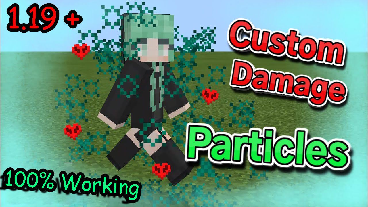 Custom Damage Particles Pack (1.20, 1.19) - MCPE/Bedrock 1