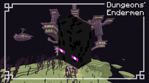 Dungeons’ Enderman Texture Pack (1.19) – Java/Bedrock Thumbnail