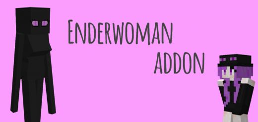 Enderwoman Addon (1.19) - MCPE/Bedrock Mod 1