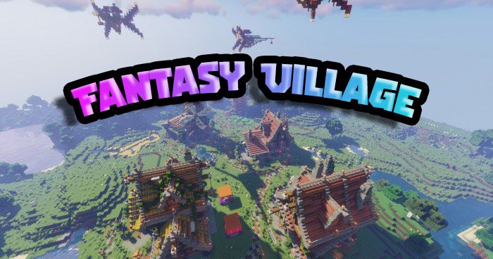 Fantasy Village Map (1.19) - MCPE/Bedrock 1