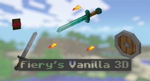 Fiery’s Vanilla 3D Texture Pack (1.19) – MCPE/Bedrock Thumbnail