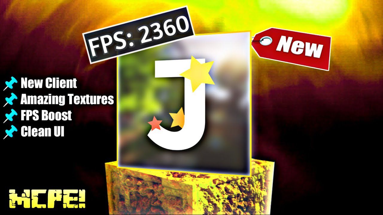 Junky Client (1.19) - FPS Boost, Better Textures, 3D Armor 1