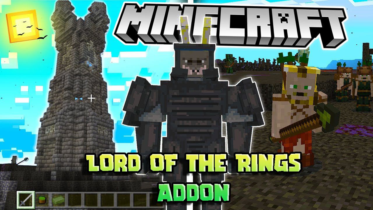 Lord Of The Rings Addon (1.19) - MCPE/Bedrock Mod 1