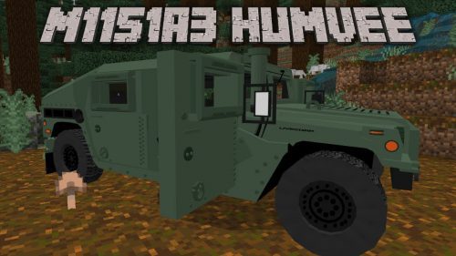 M1151a3 Humvee Addon (1.19) – MCPE/Bedrock Military Mod Thumbnail