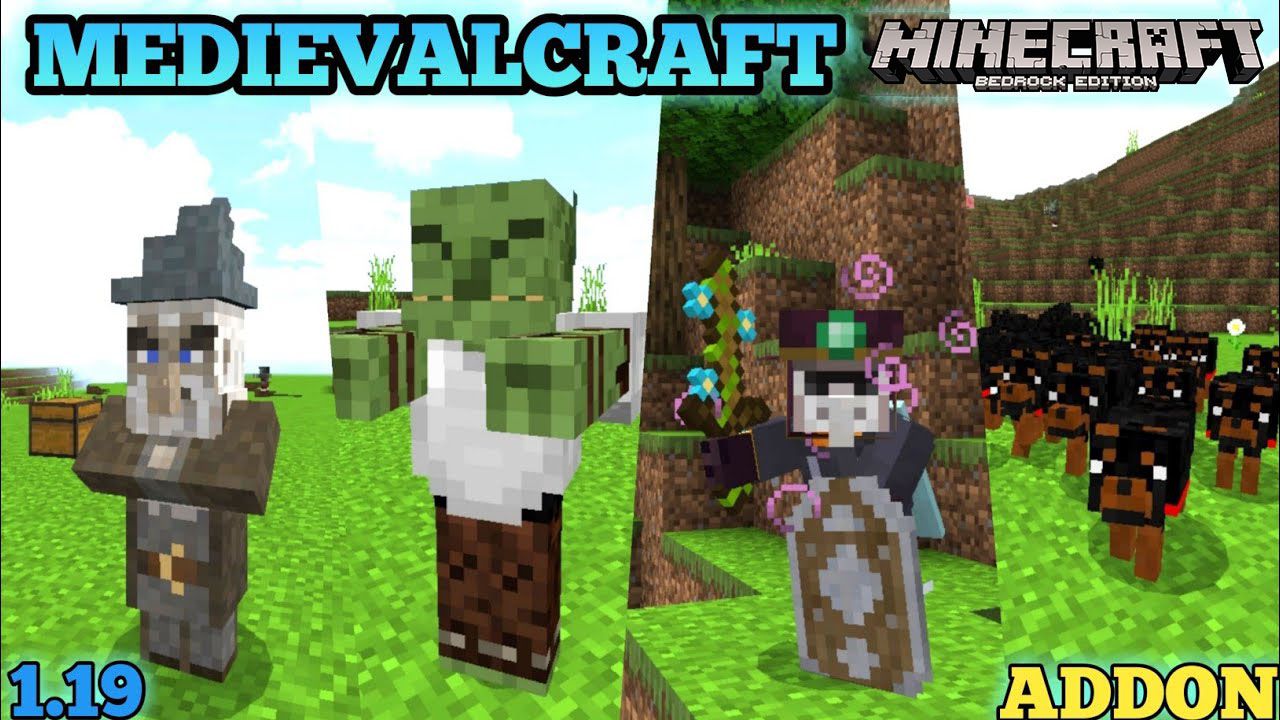 MedievalCraft Addon (1.19) - MCPE/Bedrock Mod 1