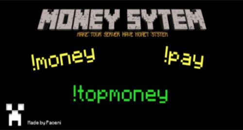 Money System Addon (1.19) – MCPE/Bedrock Mod Thumbnail