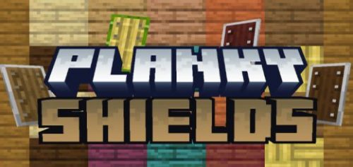 Planky Shields Texture Pack (1.19) – MCPE/Bedrock Thumbnail