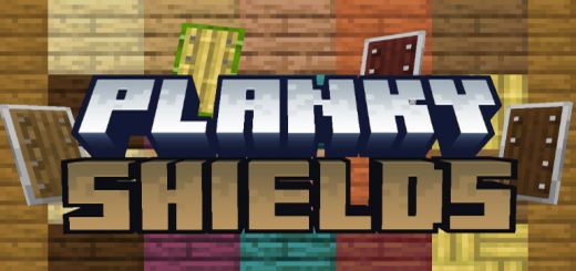 Planky Shields Texture Pack (1.19) - MCPE/Bedrock 1