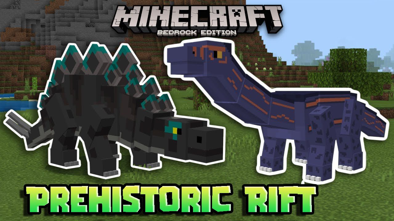 Prehistoric Rift Addon (1.19) - MCPE/Bedrock Dinosaur Mod 1