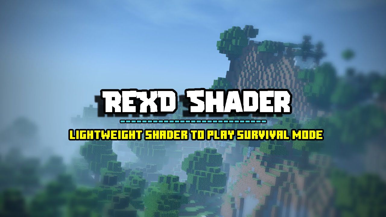 ReXD Shader (1.18) - Lightweight Shader for Survival 1