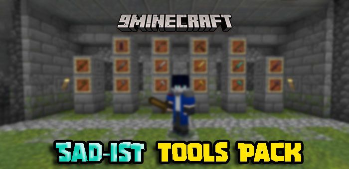 Sad-ist Tools Texture Pack (1.19) - Java/Bedrock Edition 1