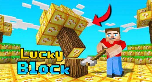 Sky Tree Lucky Block Map (1.19) - MCPE/Bedrock 1