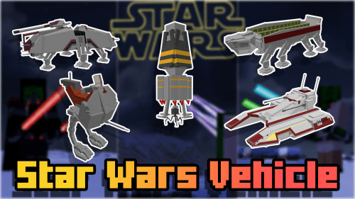 Star Wars Vehicle Addon (1.19) – MCPE/Bedrock Mod Thumbnail