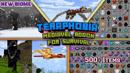 Teraphobia Addon (1.19) – MCPE/Bedrock Mod Thumbnail