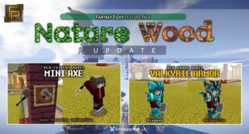 Fantasy Fight Pack Fusioned (1.19) – MCPE/Bedrock Texture Pack Thumbnail