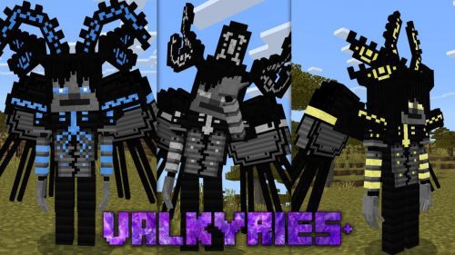 Valkyries+ Addon (1.20, 1.19) – MCPE/Bedrock Mod Thumbnail