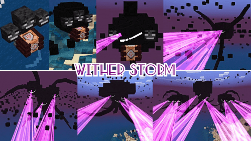 Wither Storm Addon (1.19) – MCPE/Bedrock Mod Thumbnail