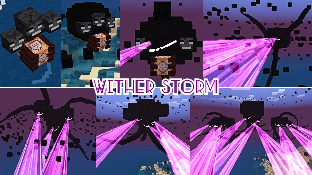 Wither Storm Addon (1.19) - MCPE/Bedrock Mod 1