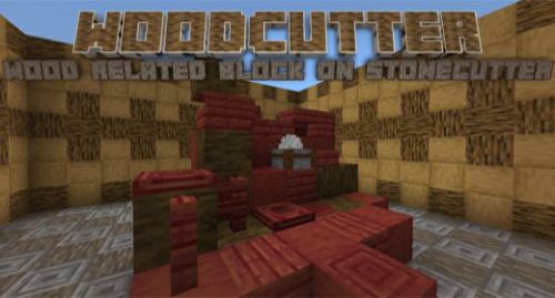 Woodcutter Addon (1.20, 1.19) – MCPE/Bedrock Mod Thumbnail