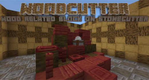 Woodcutter Addon (1.20, 1.19) - MCPE/Bedrock Mod 1