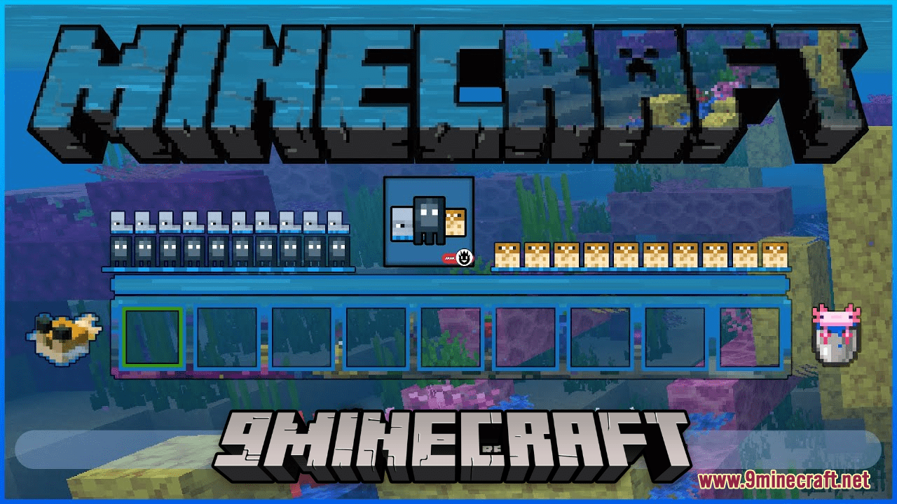 Underwater GUI Resource Pack (1.20.4, 1.19.4) - Texture Pack 1