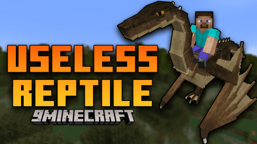Useless Reptile Mod (1.21, 1.20.1) – The Best Dragon Trainer Thumbnail