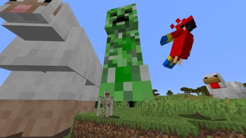 Variable Mob Height Mod (1.20.1, 1.19.4) – Mobs Have Variety in Their Sizes Thumbnail