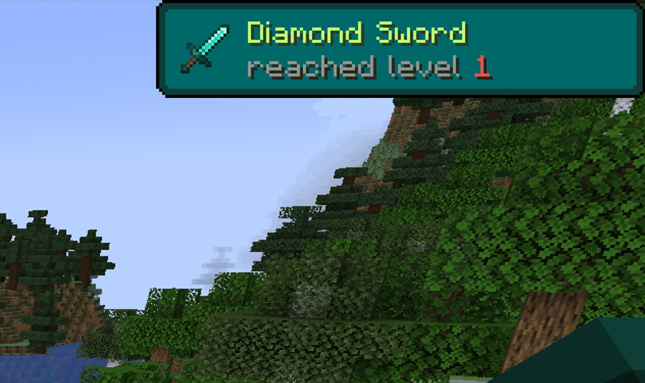 Weapon Leveling Mod (1.18.2) -  Gain More Power 3