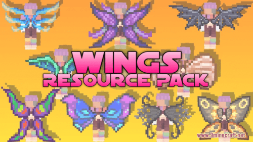 Wings Resource Pack (1.20.6, 1.20.1) – Texture Pack Thumbnail