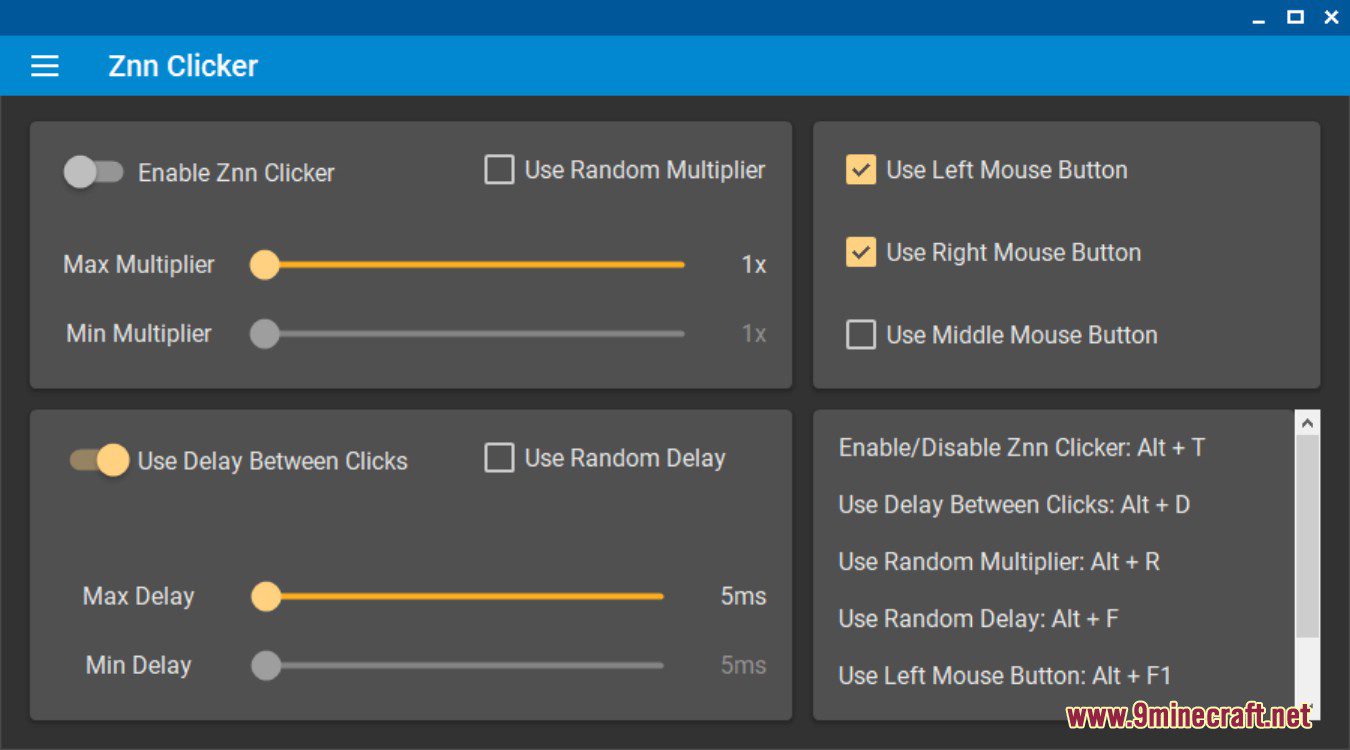 Znn Clicker Minecraft - Double Your CPS 4