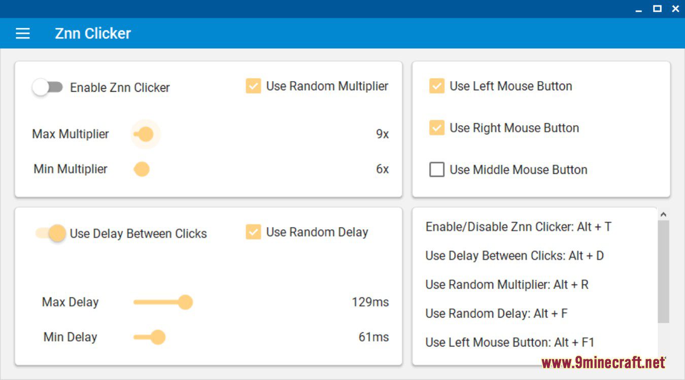 Znn Clicker Minecraft - Double Your CPS 5