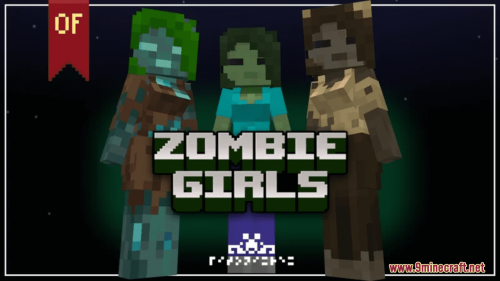 Zombie Girls Resource Pack (1.20.6, 1.20.1) – Texture Pack Thumbnail