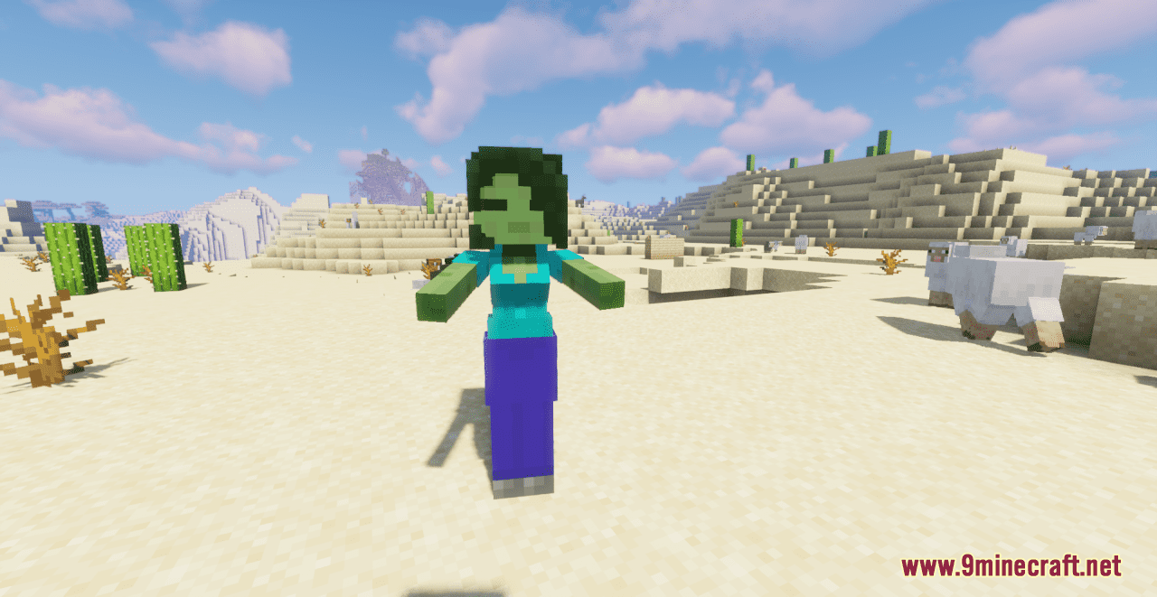 Zombie Girls Resource Pack (1.20.6, 1.20.1) - Texture Pack 8