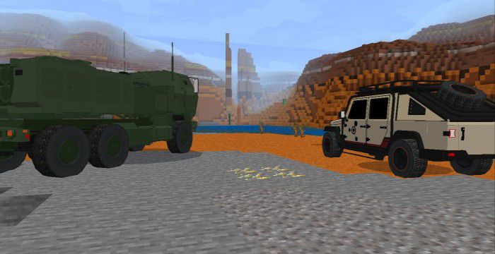 Himars Addon (1.19) - M142 HIMARS for MCPE/Bedrock 2