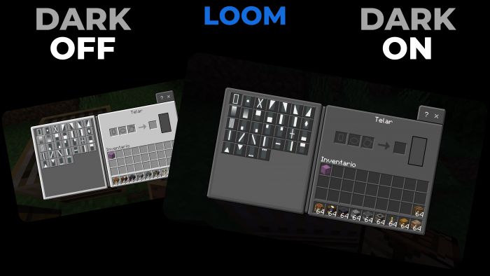 Dark Mode UI Texture Pack (1.19) - MCPE/Bedrock 10