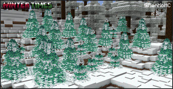 Winter Times Texture Pack (1.19) - MCPE/Bedrock 10