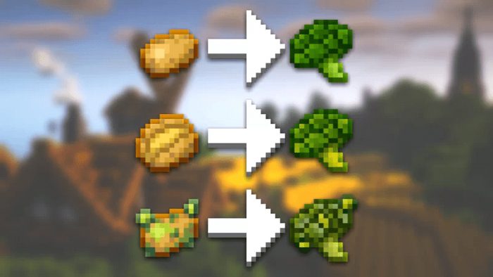 Crops Overhaul Texture Pack (1.19) - MCPE/Bedrock 11