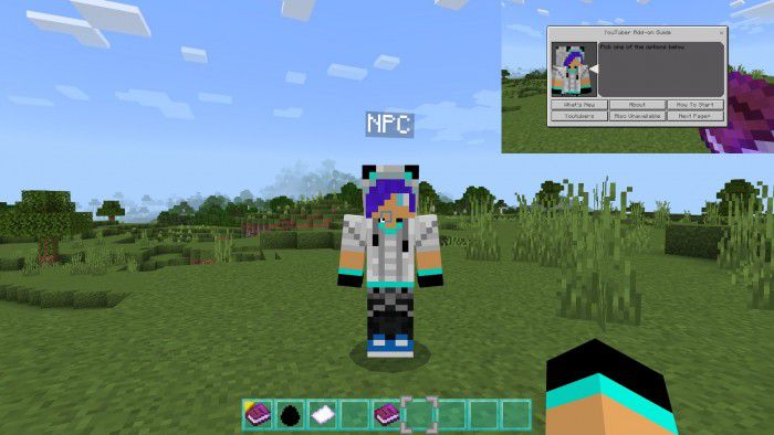 YouTuber Addon (1.19) - MCPE/Bedrock Mod 13