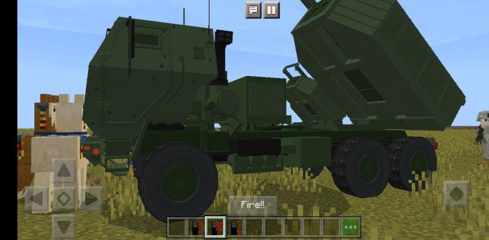 Himars Addon (1.19) - M142 HIMARS for MCPE/Bedrock 14