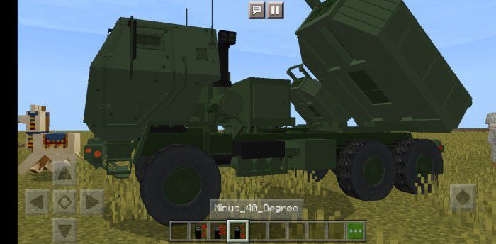 Himars Addon (1.19) - M142 HIMARS for MCPE/Bedrock 15