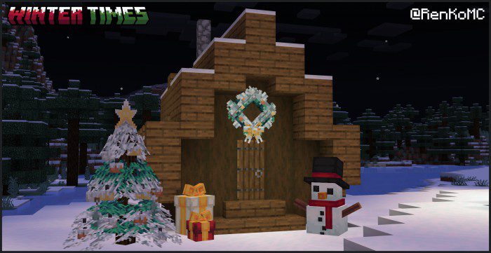 Winter Times Texture Pack (1.19) - MCPE/Bedrock 14